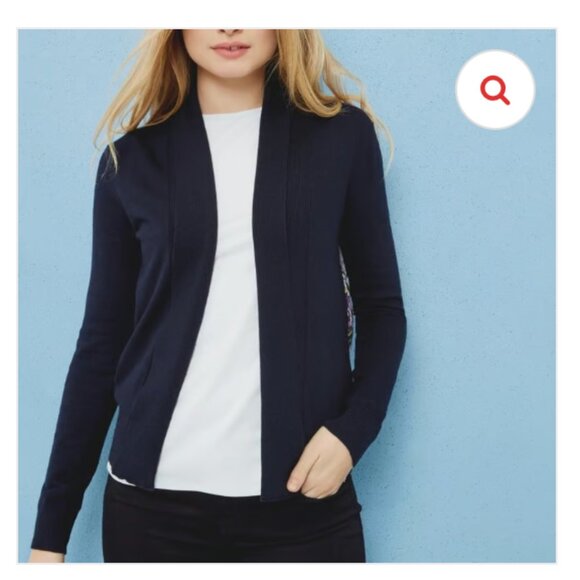 Ted Baker Heelia Entangled Enchantment Wrap Cardigan sweater size 1 nwot - Picture 2 of 9